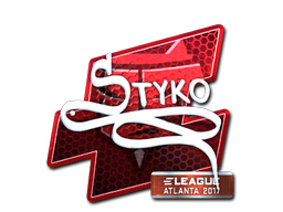 Item Sticker | STYKO (Foil) | Atlanta 2017
