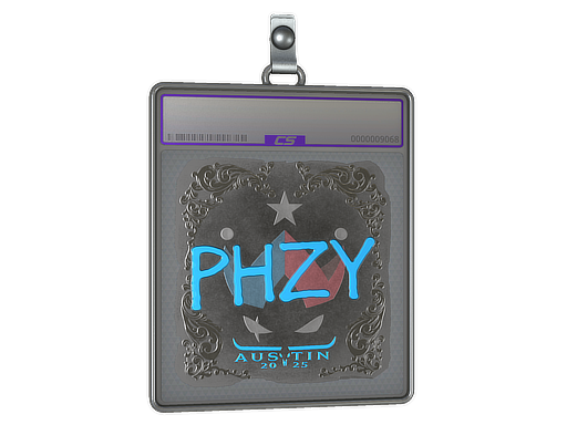 Item Sticker Slab | phzy (Foil) | Austin 2025