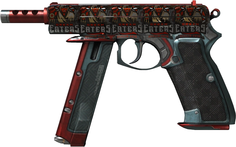 Item CZ75-Auto | Red Astor