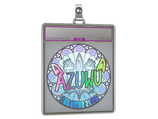 Item Sticker Slab | AZUWU (Holo) | Cologne 2026