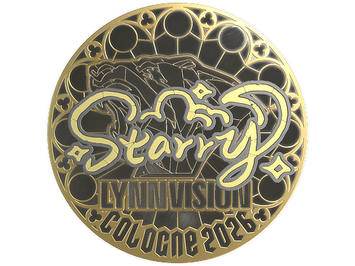 Item Sticker | Starry (Gold) | Cologne 2026