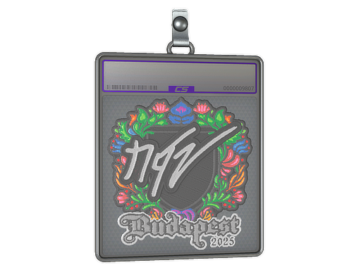 Item Sticker Slab | NQZ (Embroidered) | Budapest 2025