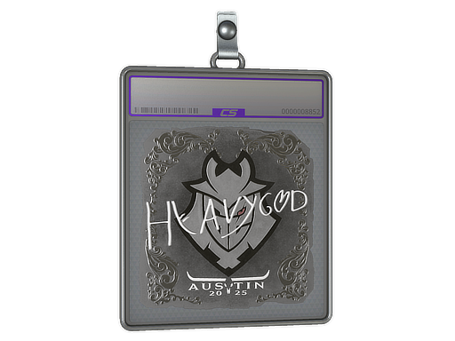 Item Sticker Slab | Heavygod (Foil) | Austin 2025