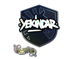 Item Sticker | YEKINDAR (Glitter) | Paris 2023