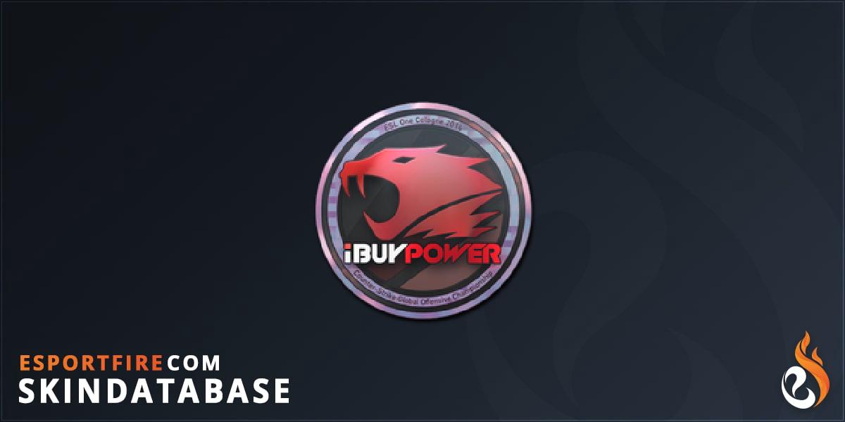 Sticker | iBUYPOWER (Holo) | Cologne 2014 - EsportFire.com