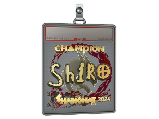 Item Sticker Slab | sh1ro (Gold, Champion) | Shanghai 2024