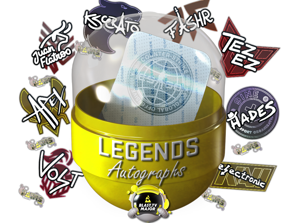 Item Paris 2023 Legends Autograph Capsule