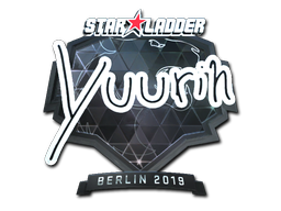 Item Sticker | yuurih (Foil) | Berlin 2019