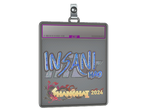 Item Sticker Slab | insani (Holo) | Shanghai 2024