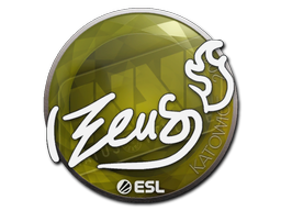 Item Sticker | Zeus | Katowice 2019