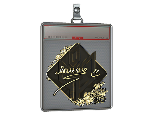 Item Sticker Slab | lauNX (Gold) | Rio 2022