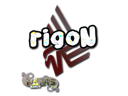 Item Sticker | rigoN (Glitter) | Paris 2023