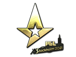 Item Sticker | Astralis (Gold) | Stockholm 2021