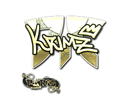 Item Sticker | KRIMZ (Gold) | Paris 2023