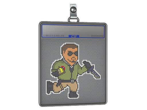 Item Sticker Slab | Retro Leet