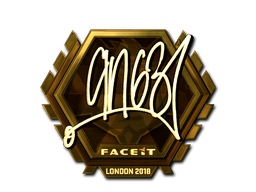 Item Sticker | ANGE1 (Gold) | London 2018