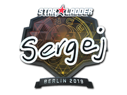 Item Sticker | sergej (Foil) | Berlin 2019