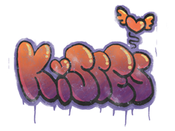 Item Sealed Graffiti | Kisses