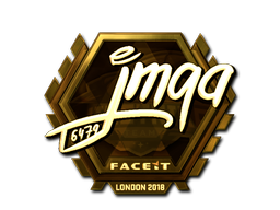 Item Sticker | jmqa (Gold) | London 2018