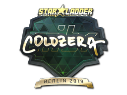 Item Sticker | coldzera (Gold) | Berlin 2019