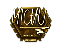 Item Sticker | MICHU (Gold) | London 2018