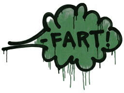 Item Graffiti | Fart (Jungle Green)