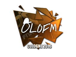 Item Sticker | olofmeister (Foil) | Cologne 2016