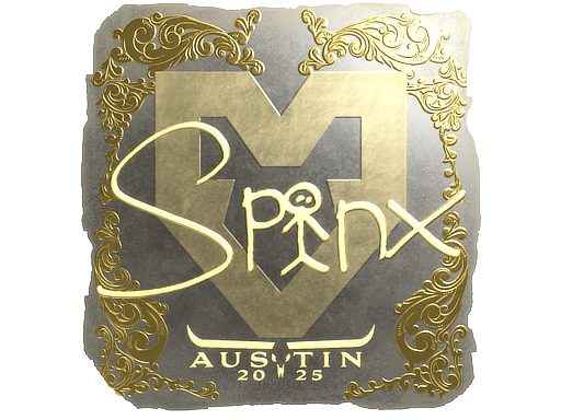 Item Sticker | Spinx (Gold) | Austin 2025