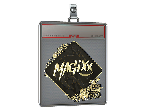 Item Sticker Slab | magixx (Gold) | Rio 2022