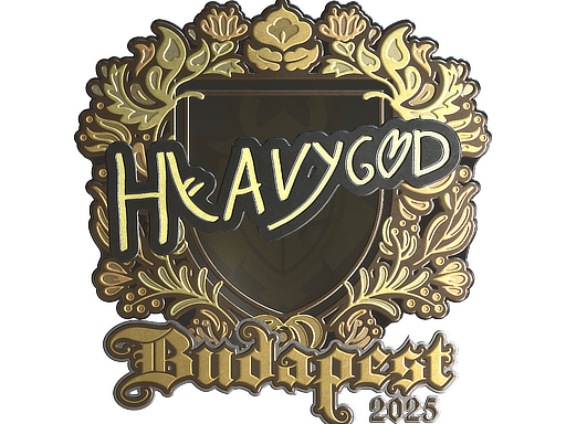 Item Sticker | Heavygod (Gold) | Budapest 2025