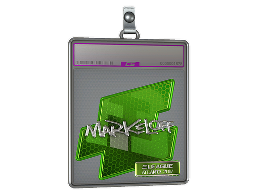 Item Sticker Slab | markeloff (Foil) | Atlanta 2017