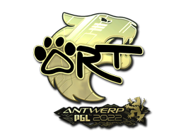 Item Sticker | arT (Gold) | Antwerp 2022