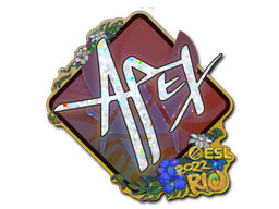 Item Sticker | apEX (Glitter) | Rio 2022