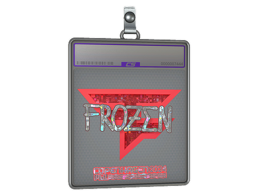 Item Sticker Slab | frozen (Glitter) | Copenhagen 2024
