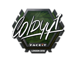 Item Sticker | COLDYY1 | London 2018
