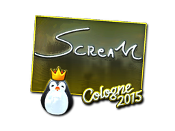 Item Sticker | ScreaM (Foil) | Cologne 2015