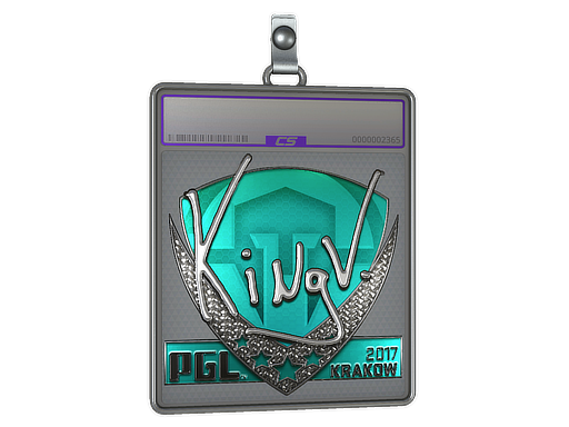 Item Sticker Slab | kNgV- (Foil) | Krakow 2017
