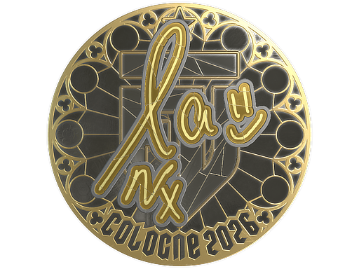 Item Sticker | lauNX (Gold) | Cologne 2026