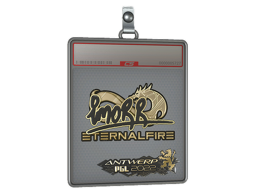 Item Sticker Slab | imoRR (Gold) | Antwerp 2022