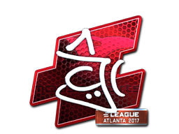 Item Sticker | chrisJ (Foil) | Atlanta 2017