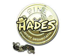 Item Sticker | hades (Gold) | Paris 2023