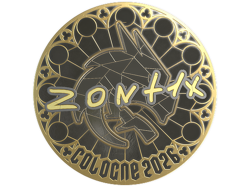 Item Sticker | zont1x (Gold) | Cologne 2026