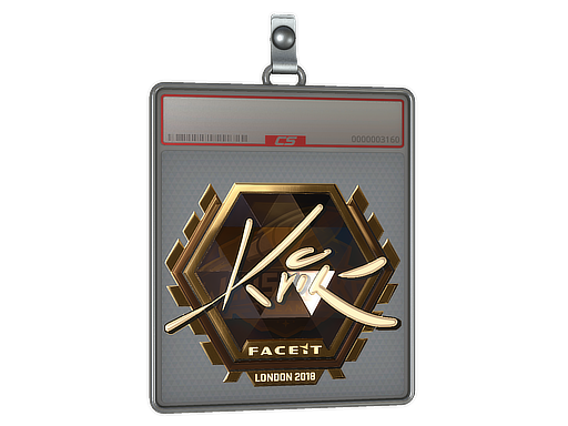 Item Sticker Slab | Kvik (Gold) | London 2018