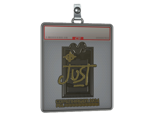 Item Sticker Slab | JUST (Gold) | Copenhagen 2024
