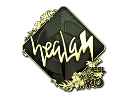 Item Sticker | neaLaN (Gold) | Rio 2022