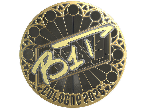 Item Sticker | b1t (Gold) | Cologne 2026