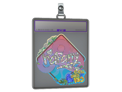 Item Sticker Slab | nafany (Glitter) | Rio 2022