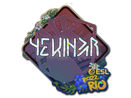 Item Sticker | YEKINDAR (Glitter) | Rio 2022