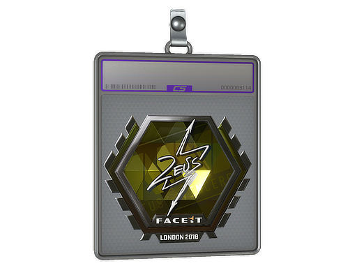 Item Sticker Slab | Zeus (Foil) | London 2018