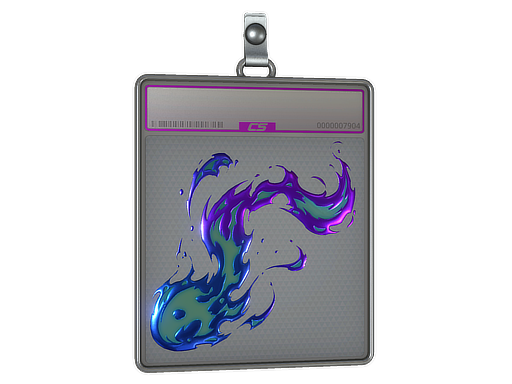 Item Sticker Slab | Winding Scorch (Foil)